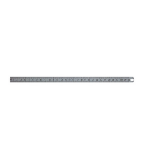 Réglet flexible en acier inoxydable 13 x 0,5 x 300mm BMI