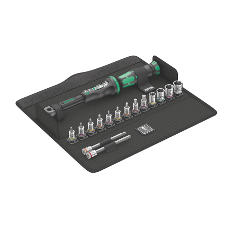 Jeu de clé dynamométrique à cliquet 2,5-25 Nm Click-Torque WERA