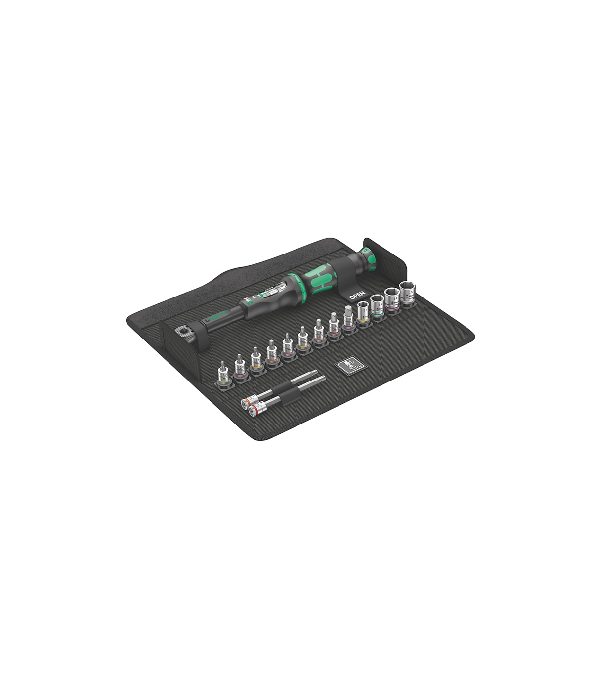 Jeu de clé dynamométrique à cliquet 2,5-25 Nm Click-Torque WERA