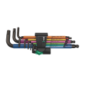 Jeu de 9 clés allen 950/9 Hex-Plus Multicolour WERA