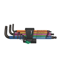 Jeu de 9 clés allen 950/9 Hex-Plus Multicolour WERA