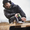Scie circulaire à capot basculant Ø160 mm 18V HKC 55 KEB-Basic FESTOOL