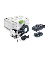 Fraiseuse DOMINO DFC 500 E-Basic + 1 batterie 18V 4 Ah + 1 chargeur TCL 6 FESTOOL