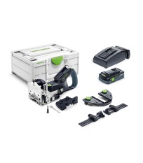 Fraiseuse DOMINO DFC 500 E-Basic + 1 batterie 18V 4 Ah + 1 chargeur TCL 6 + accessoires FESTOOL