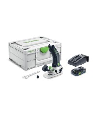 Affleureuse MFKC 700 EB-Basic + 1 batterie 18V 4 Ah + 1 chargeur TCL 6 FESTOOL