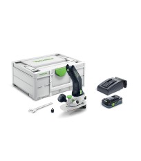 Affleureuse MFKC 700 KA EB-Basic + 1 batterie 18V 4 Ah + 1 chargeur TCL 6 FESTOOL