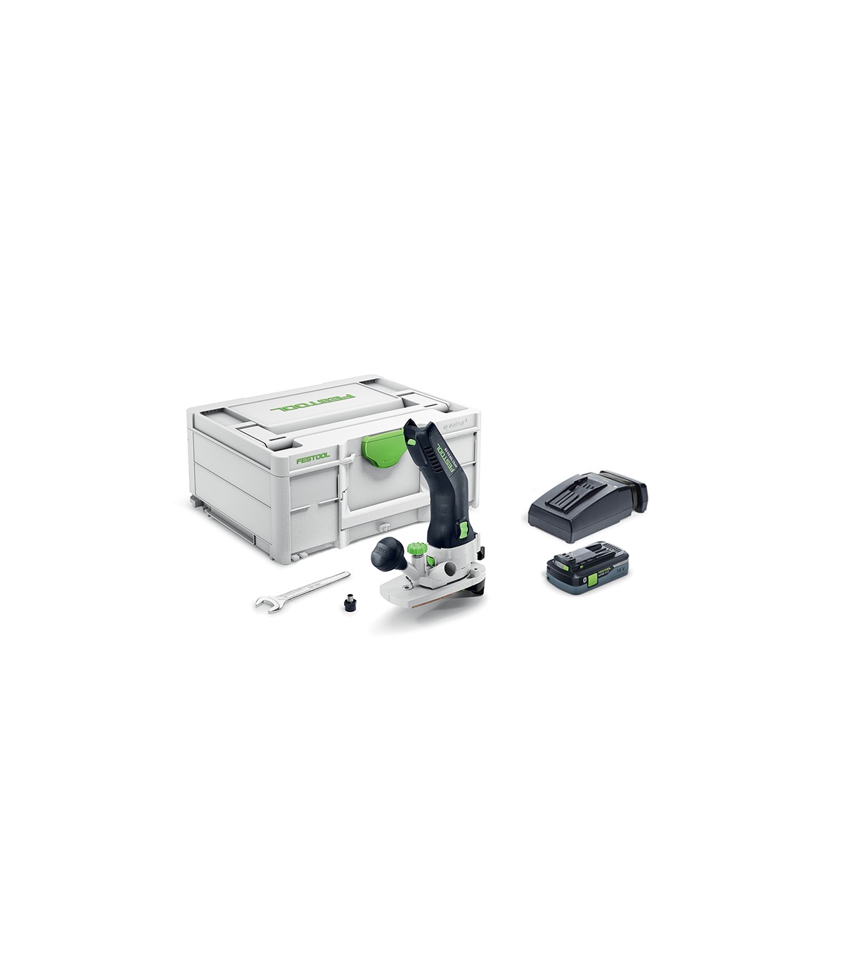 Affleureuse MFKC 700 KA EB-Basic + 1 batterie 18V 4 Ah + 1 chargeur TCL 6 FESTOOL