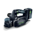 Rabot HLC 82 EB-Basic + 2 batteries 18V 5 Ah + 1 chargeur TCL 6 FESTOOL