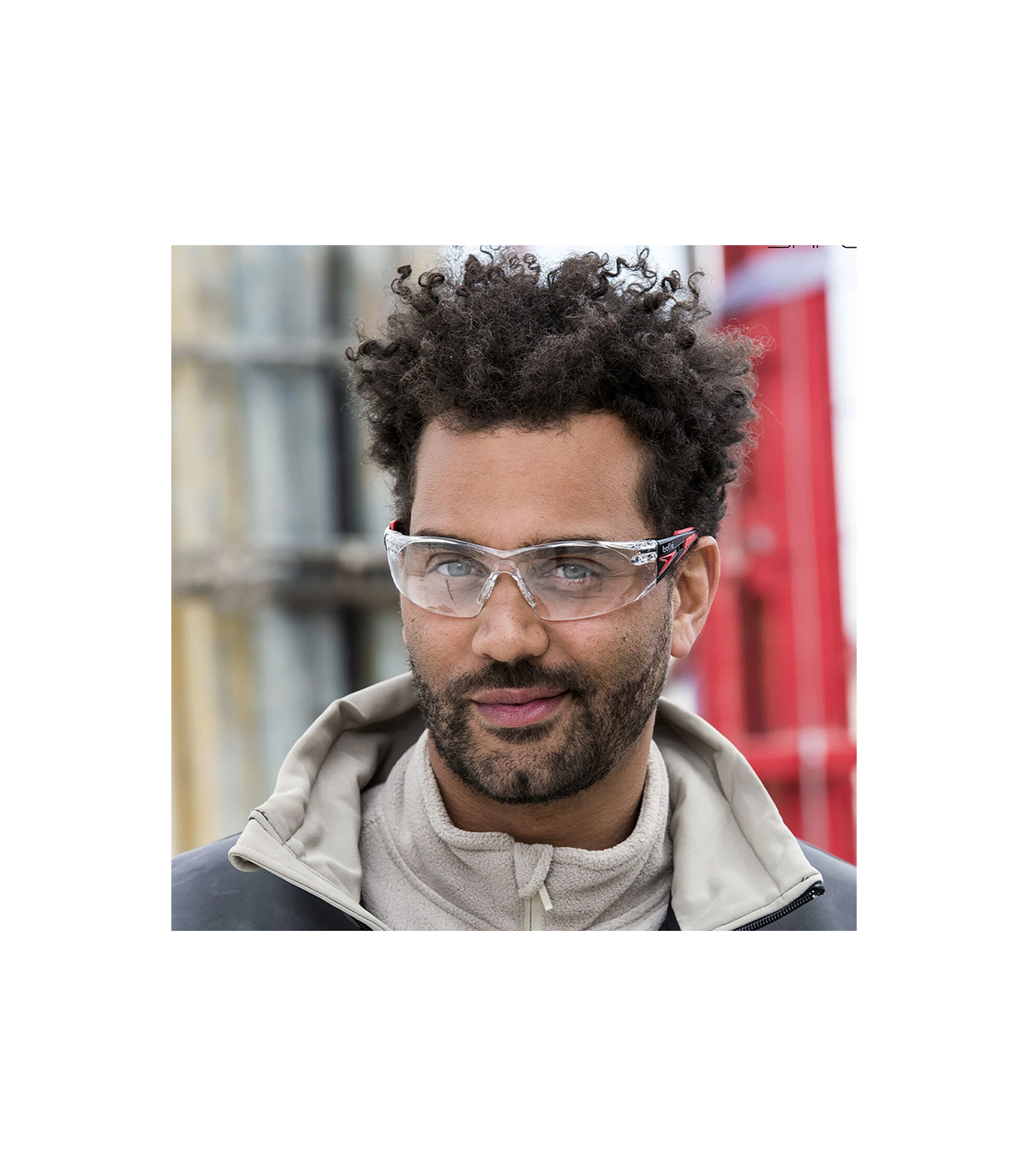 Lunette de protection incolore RUSH+ BOLLÉ SAFETY