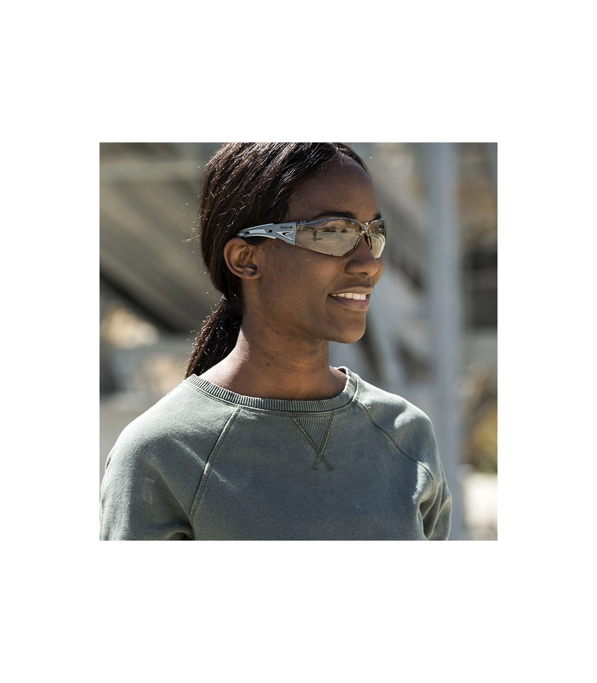Lunette de protection copper RUSH+ BOLLÉ SAFETY