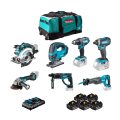 Pack 7 outils 18 V DLX7013PT1 MAKITA (DDF482 + DTD152 + DGA504 + DSS610 + DHR202 + DJR186 + DJV180)