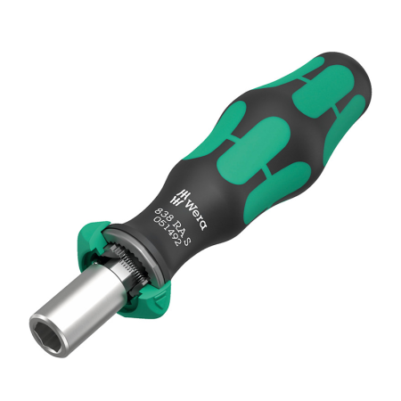 Tournevis porte-embouts à cliquet 1/4" Kraftform Kompakt WERA