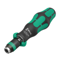 Tournevis porte-embouts à cliquet serrage rapide 1/4" Kraftform Kompakt WERA