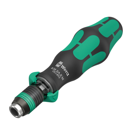 Tournevis porte-embouts à cliquet serrage rapide 1/4" Kraftform Kompakt WERA