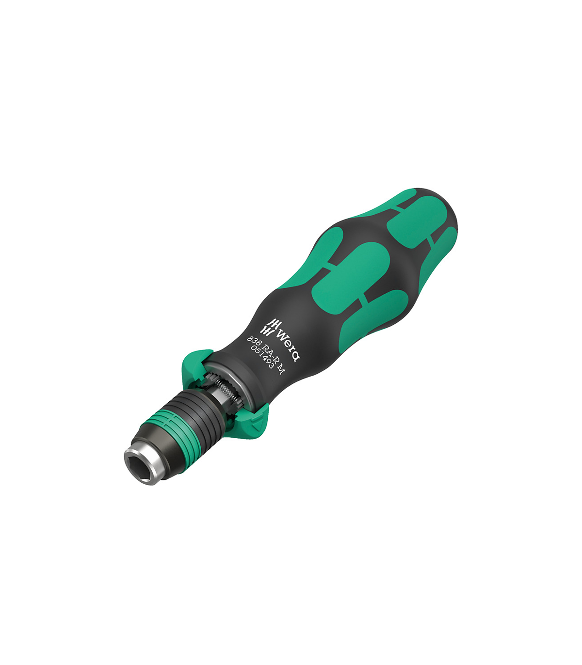 Tournevis porte-embouts à cliquet serrage rapide 1/4" Kraftform Kompakt WERA