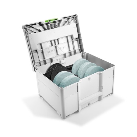 Systainer de 100 abrasifs Granat Net D150 FESTOOL