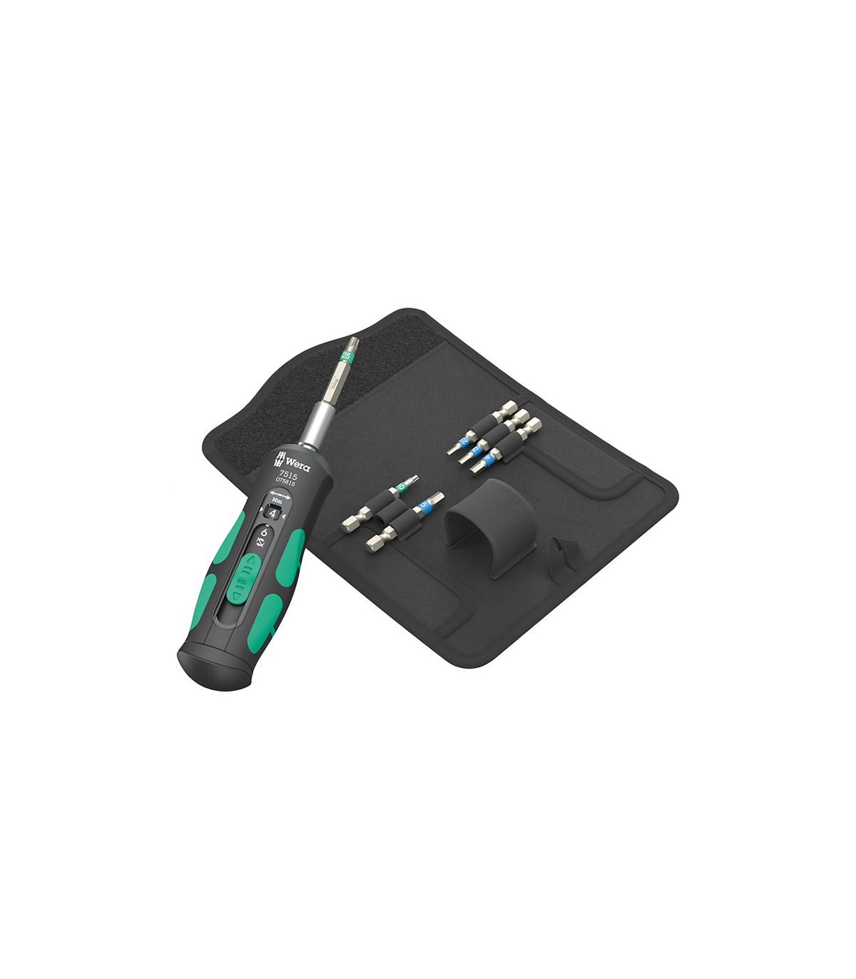 Tournevis dynamométrique 2-6 Nm Kraftform Safe-Torque Speed + embouts WERA