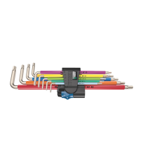 Jeu de 9 clés mâles coudées TORX 3967/9 WERA