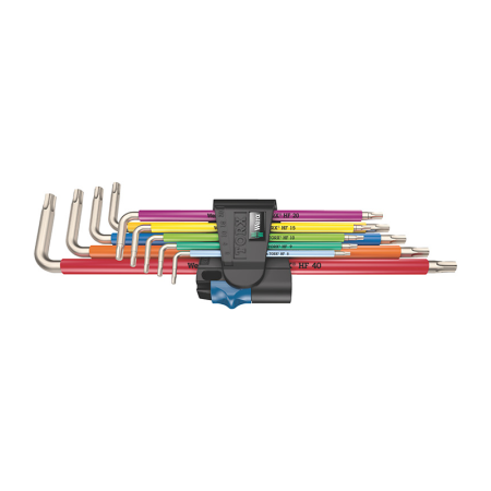 Jeu de 9 clés mâles coudées TORX 3967/9 WERA