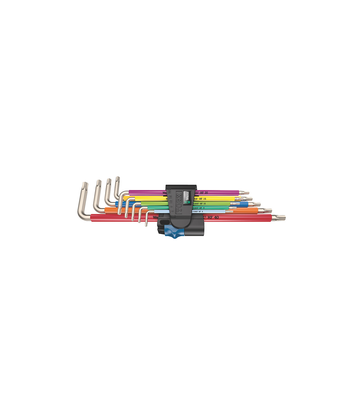 Jeu de 9 clés mâles coudées TORX 3967/9 WERA