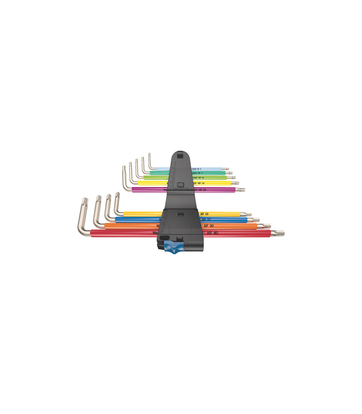 Jeu de 9 clés mâles coudées TORX 3967/9 WERA
