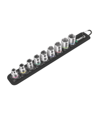 Jeu de 9 douilles Zyklop 3/8" Belt B 4 WERA