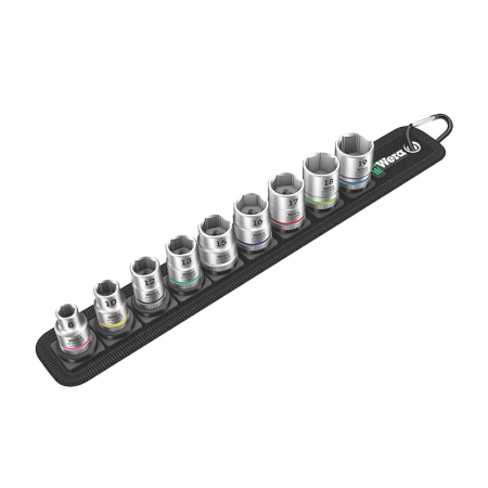 Jeu de 9 douilles Zyklop 3/8" Belt B 4 WERA