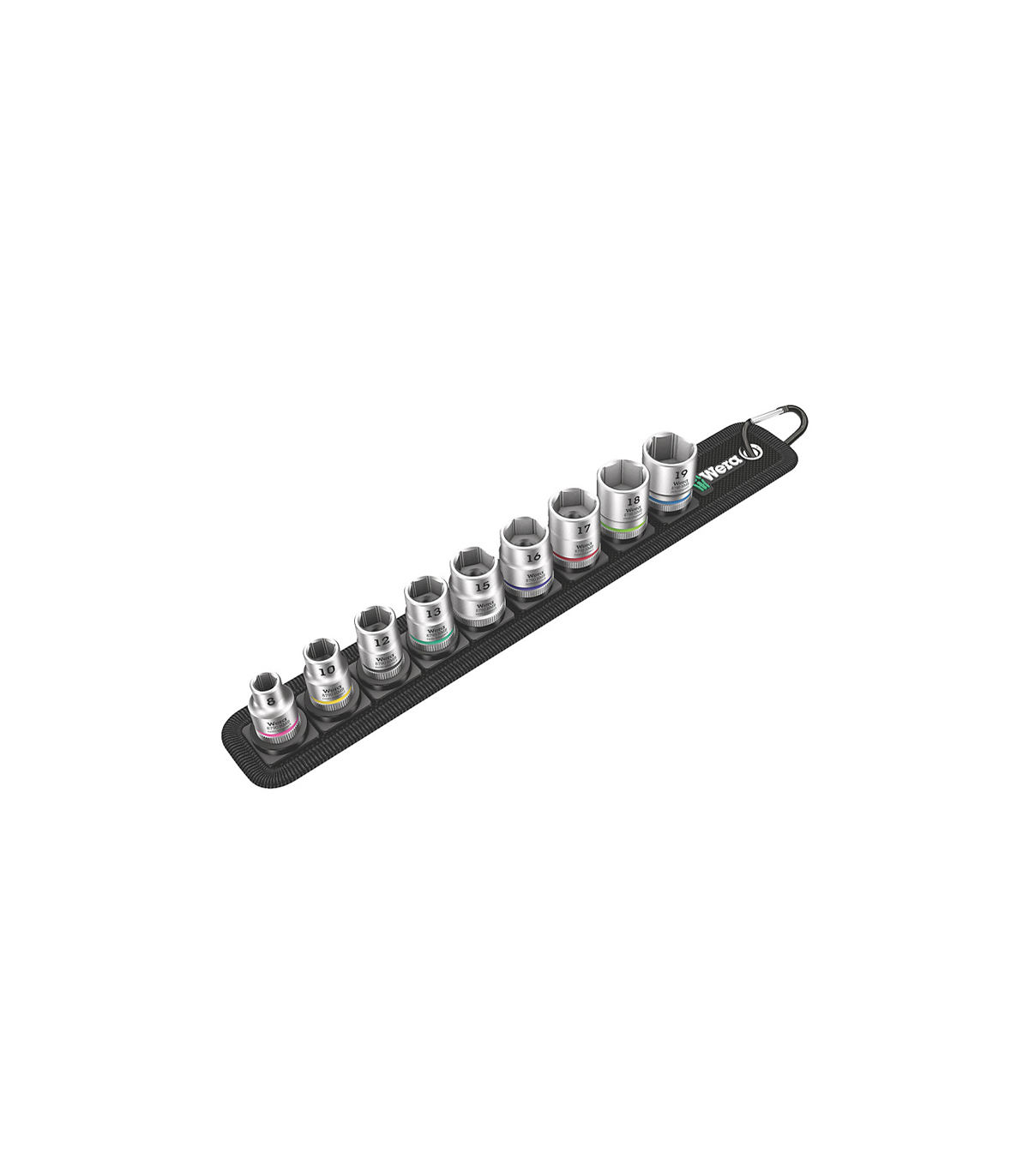 Jeu de 9 douilles Zyklop 3/8" Belt B 4 WERA