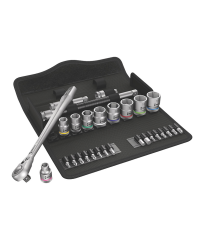 Jeu cliquet Zyklop Metal 3/8" 8100 SB 8 WERA