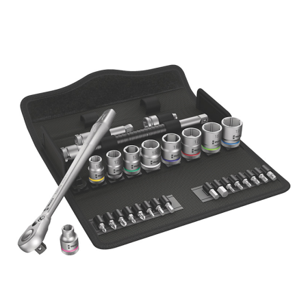 Jeu cliquet Zyklop Metal 3/8" 8100 SB 8 WERA