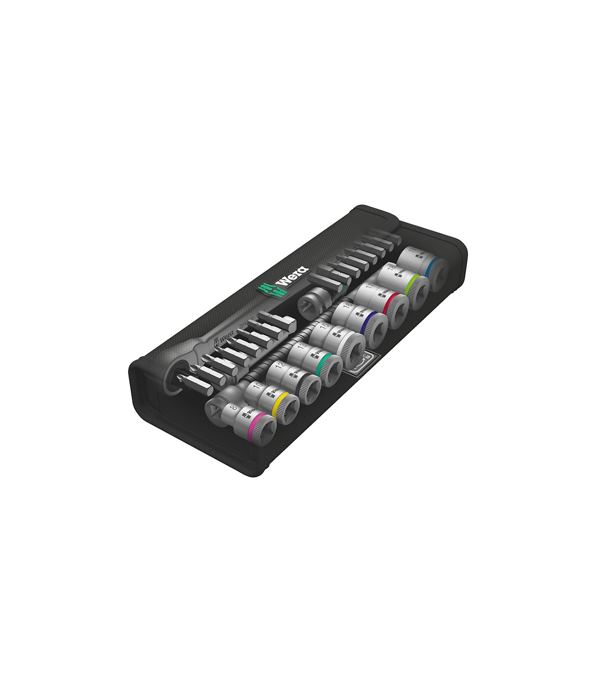 Jeu cliquet Zyklop Metal 3/8" 8100 SB 8 WERA