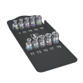 Jeu de 10 douilles Zyklop 1/2" 8790 HMC HF WERA