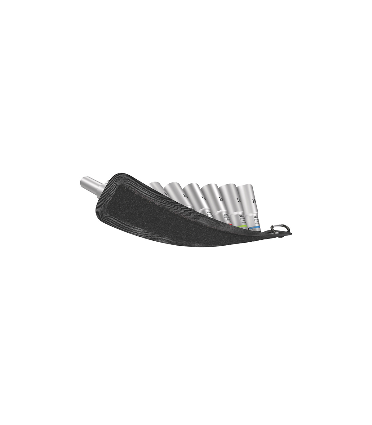 Jeu de 9 douilles longue Zyklop 3/8" Belt B Deep WERA