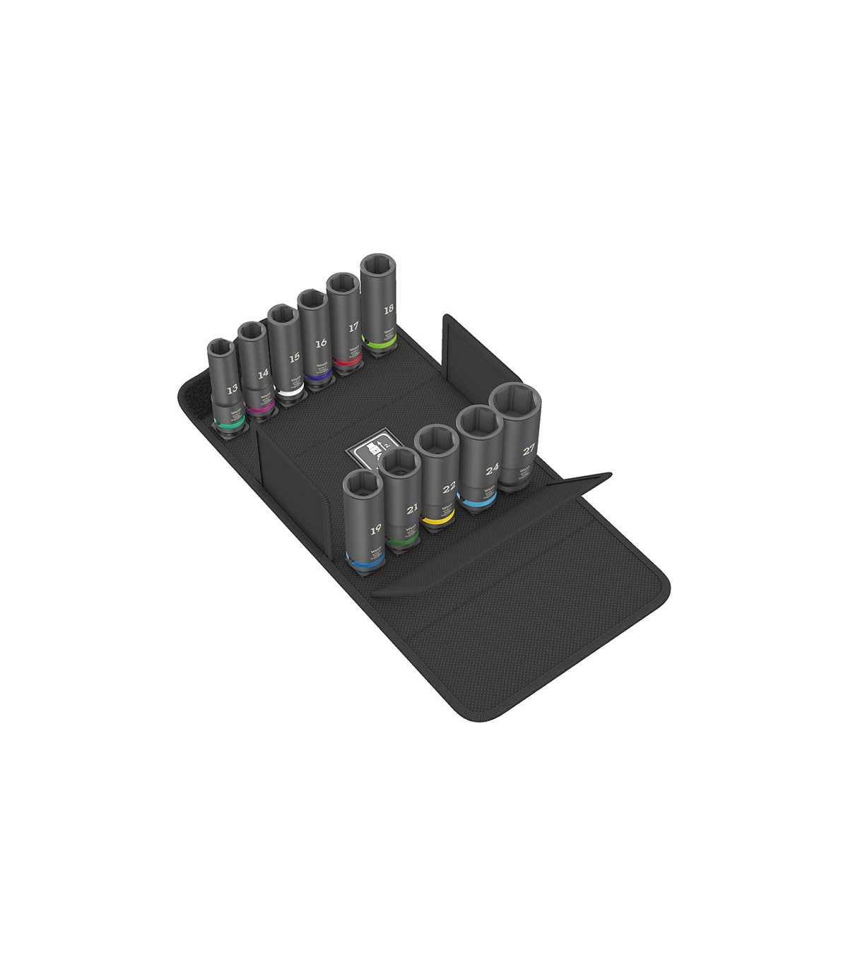 Jeu de 11 douilles Zyklop 1/2" 8790 C Impaktor Deep WERA