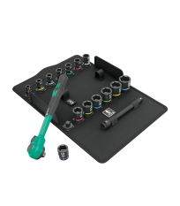 Jeu cliquet Zyklop Comfort 3/8" 8100 SB 12 WERA
