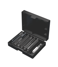 Coffret de 60 embouts + Porte-embouts universel Bit-Safe WERA