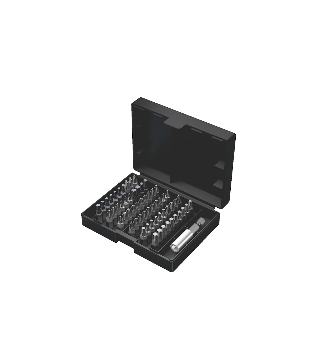 Coffret de 60 embouts + Porte-embouts universel Bit-Safe WERA