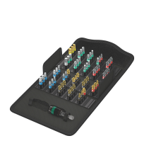 Coffret de 60 embouts de vissage BiTorsion + Porte-embouts universel Rapidaptor WERA