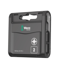 Lot de 20 embouts de vissage Pozidriv WERA