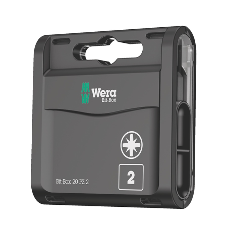Lot de 20 embouts de vissage Pozidriv WERA