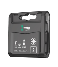 Lot de 15 embouts de vissage Pozidriv Impaktor WERA