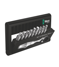 Coffret de 9 embouts + Mini-cliquet à embouts 1/4" Zyklop Mini 1 WERA