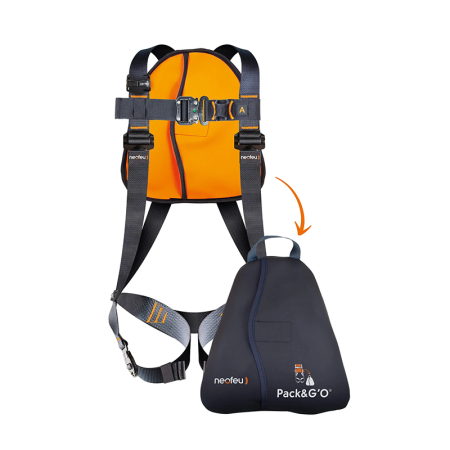 Harnais antichute avec sac de transport Pack&G’O NEOFEU