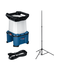 Projecteur de chantier GLA 18VH-7500 + Trépied d'éclairage GLT 300-40 BOSCH