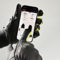 Gants de travail tactiles doublés imperméables Gris anthracite BLAKLADER