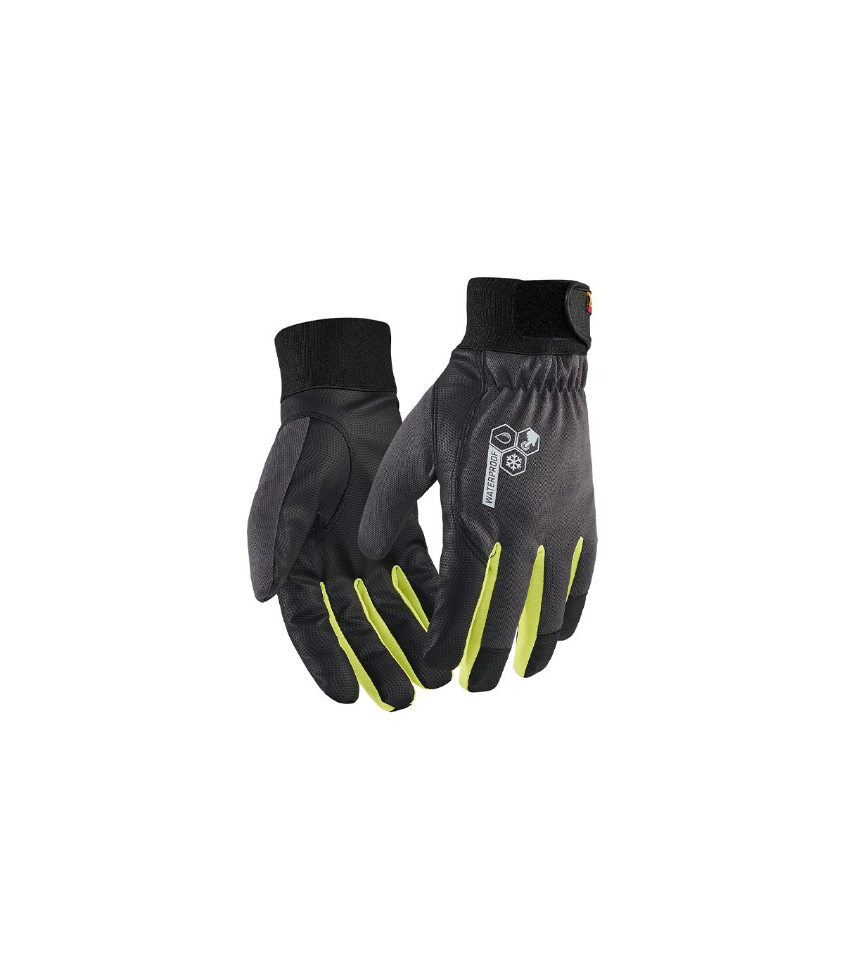 Gants de travail tactiles doublés imperméables Gris anthracite BLAKLADER