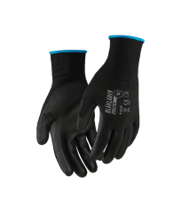 Gants de travail enduits de PU noir BLAKLADER