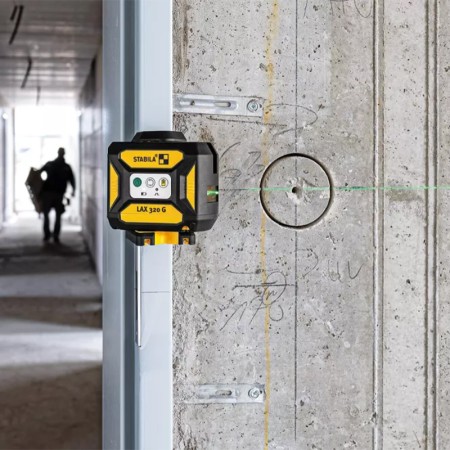 Laser lignes croisées et aplomb vert LAX 320 G STABILA