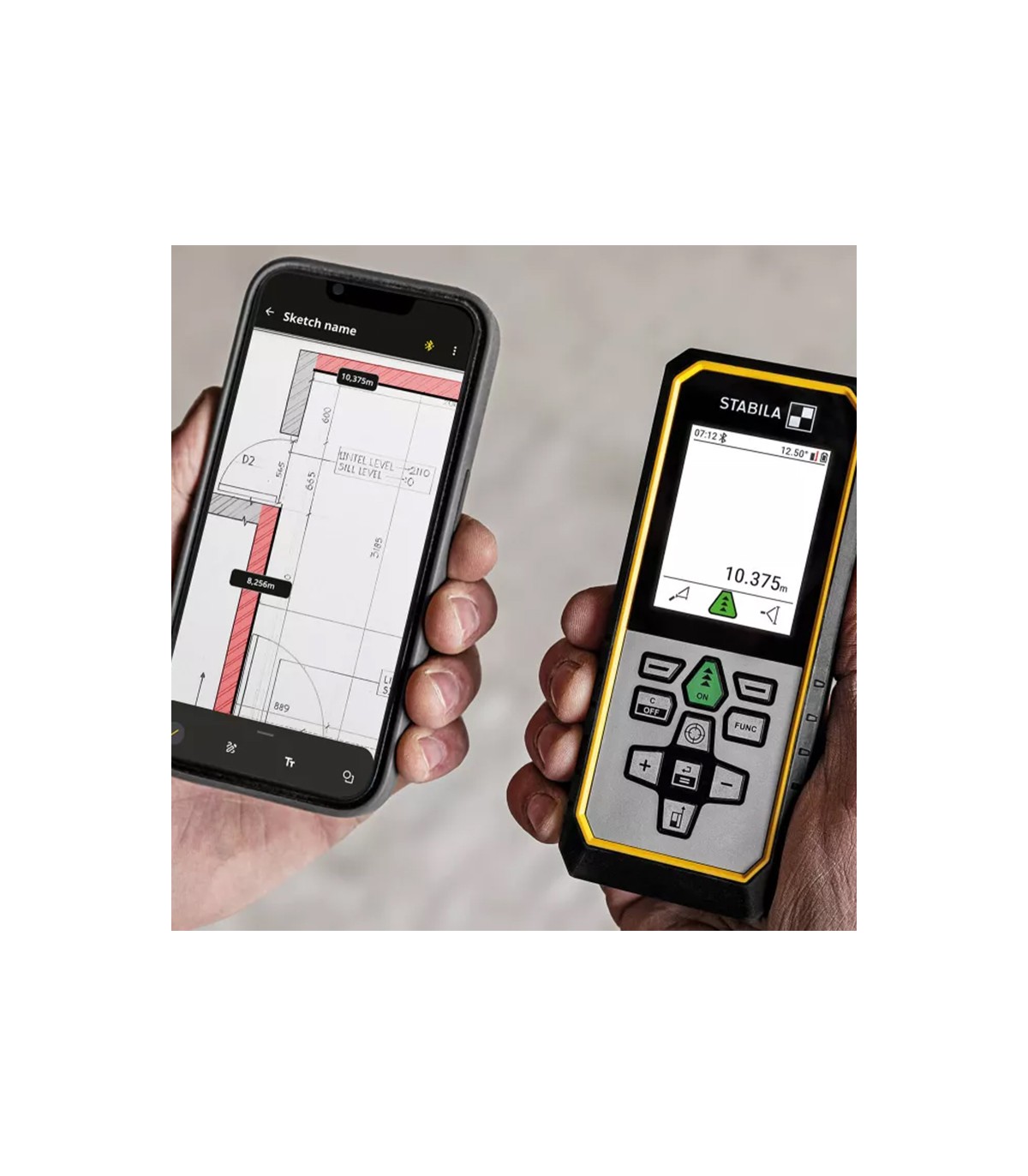Télémètre laser rouge LD 530 BT STABILA