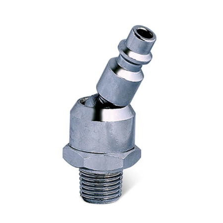Pack de 2 raccords mâles Blister pivotants 1/4"  SENCO